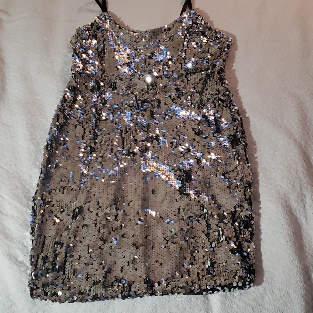 Sequence mini dress